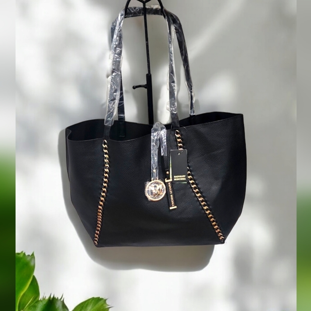 NWT Badgley Mischka Tote - Picture 1 of 7